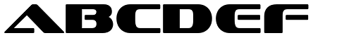 Sofachrome Regular font specimen