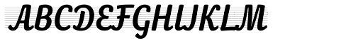 Softipen Script Demo font specimen