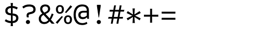 Sometype Mono Regular character specimen 6