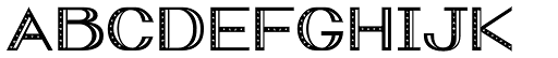 Stars Stripes RH font specimen
