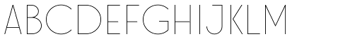 Stereonic XS font specimen