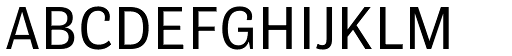 Stereotesque font specimen