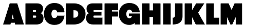 Strenuous Black font specimen