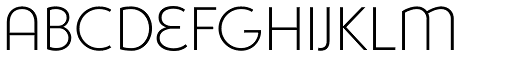 Studio Gothic Alternate ExtraLight font specimen