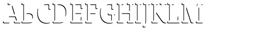 Sybilla Shade Pro Condensed Thin font specimen