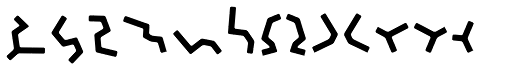 Tagged One Black Rounded font specimen