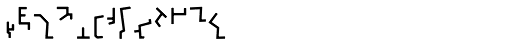 Tagged Two Black Rounded font specimen