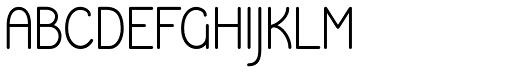 Tatty font specimen