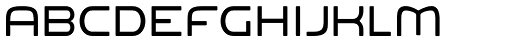 Technical Forest font specimen