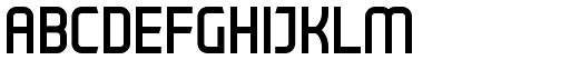 Tenby Five font specimen