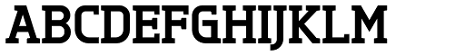 Tertre ExtraBold font specimen