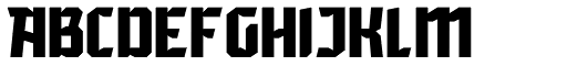 Teutura Demo font specimen