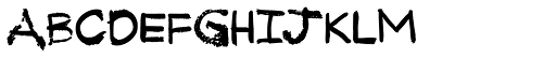 Tkachenko Sketch 4F Bold font specimen