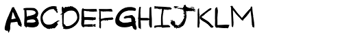 Tkachenko Sketch 4F Regular character specimen 3
