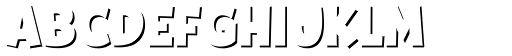 Tobi Greek Cyrillic Shadow font specimen