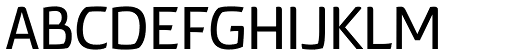 Torcao Normal Demi font specimen