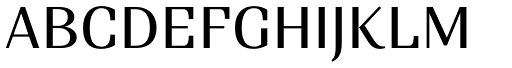 TRIAL Sintesi Regular font specimen