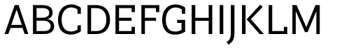 TRIAL Sintesi Semi Regular font specimen