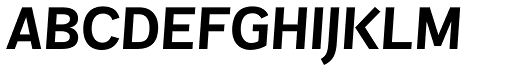 TRIAL Stile Bold font specimen