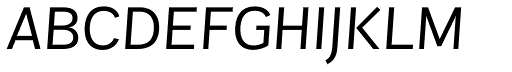 TRIAL Stile font specimen