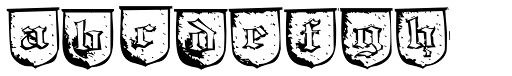 Troll Bait font specimen