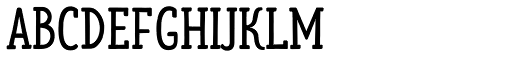 TT Limes Slab Regular font specimen