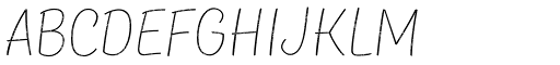 TT Masters DEMO Rough Thin font specimen