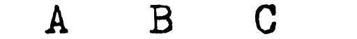 Typewriter 1950 Tech Mono Reg Mono DEMO font specimen