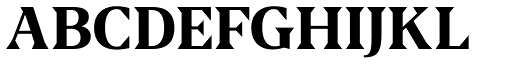 US Blaak Bold font specimen