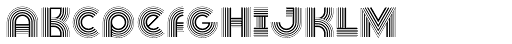Veselka 4F font specimen