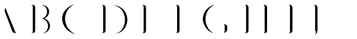 Vizille Eclaire Bold font specimen