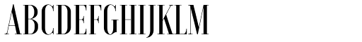 Voga Medium font specimen