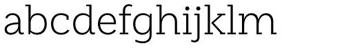 Weekly Light character specimen 3