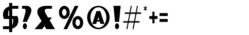 Whitehaven Condensed Bold character specimen 6