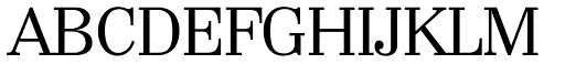 Wichita Serial font specimen