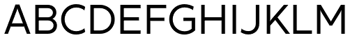 XXII Geom Regular font specimen