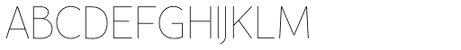 Yellow Peas Ultra Light font specimen