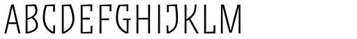 Zalamander Caps ExtraLight font specimen