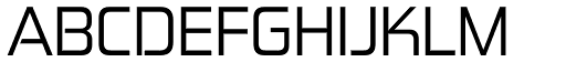 Zekton font specimen