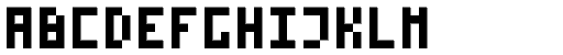 Zepto font specimen