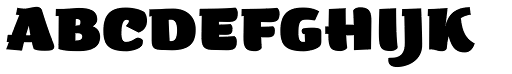 ZT Arturo Demo Heavy font specimen