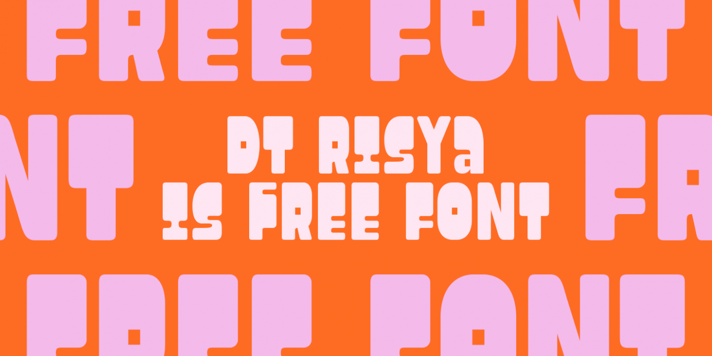 DT Risya Regular character specimen 2