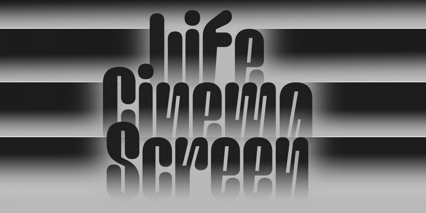 Life Cinema Screen Regular character specimen 1