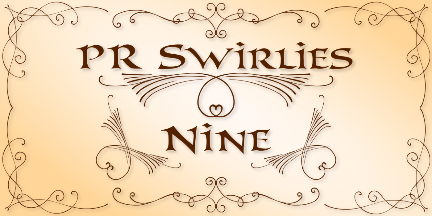 PR Swirlies 09 PR-Swirlies-09 Regular character specimen 1