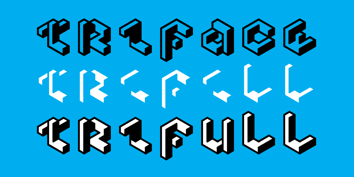 Triface Triface character specimen 2